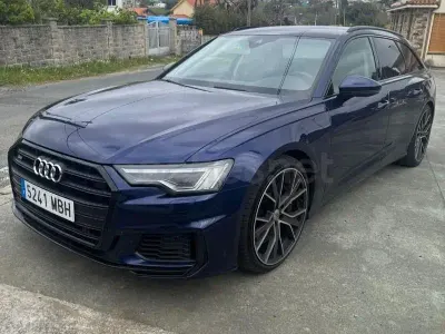 Usado Audi A6 Sport 350 CV (257 kW) 2019 Azul Familiar