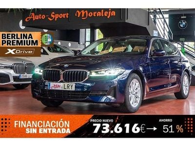 Occasion BMW 520 Sport Line 190 ch (139 kW) 2021 Bleue Berline