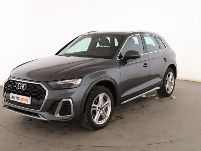 Usado Audi Q5 S-Line 204 CV (150 kW) 2021 Gris SUV