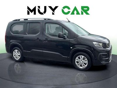 Usado Peugeot Rifter Allure 110 CV (80 kW) 2019 Negro Monovolumen