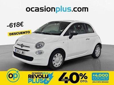 Usado Fiat 500 Pop 69 CV (50 kW) 2017 Blanco Utilitario