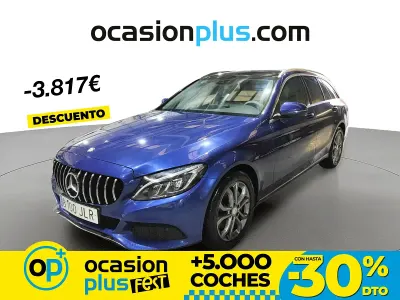 Occasion Mercedes C250 Avantgarde 211 PK (155 kW) 2016 Blauw Stationwagen
