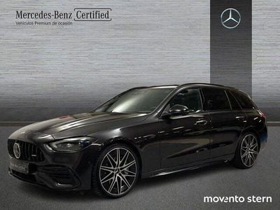 Usado Mercedes C300 AMG 408 CV (300 kW) 2024 Gris Familiar