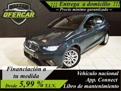 Usado Seat Ibiza FR 115 CV (84 kW) 2025 Gris / plata Utilitario