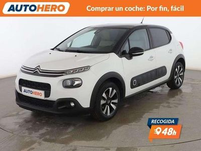 Usado Citroën C3 Feel 82 CV (60 kW) 2019 Blanco Utilitario