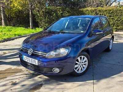 Usado VW Golf VI 105 CV (77 kW) 2010 Azul Utilitario