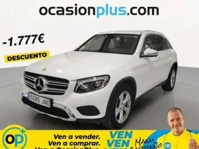Usado Mercedes GLC220 170 CV (125 kW) 2016 Blanco SUV