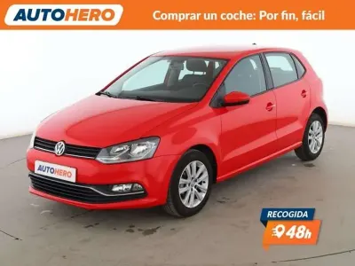Usado VW Polo Advance 90 CV (66 kW) 2017 Rojo Berlina