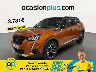 Usado Peugeot 2008 GT 130 CV (95 kW) 2022 Naranja SUV
