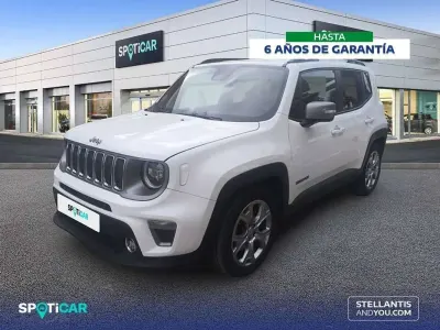 Usado Jeep Renegade Limited 150 CV (110 kW) 2019 Blanco SUV