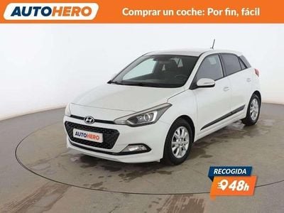 Usado Hyundai i20 GO! 84 CV (61 kW) 2016 Blanco Utilitario