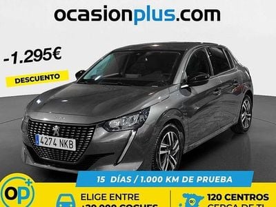 Usado Peugeot 208 Allure 102 CV (75 kW) 2023 Gris Utilitario
