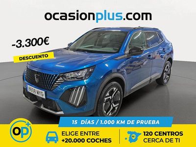 Usado Peugeot 2008 Allure 100 CV (73 kW) 2025 Azul SUV