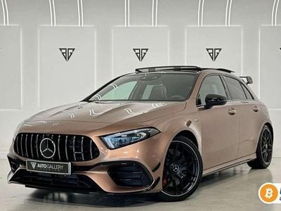 Usado Mercedes A45 AMG Premium 421 CV (309 kW) 2022 Plateado Utilitario