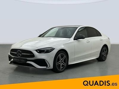 Blanco Usado 2024 Mercedes C300e AMG line Berlina | 52.900 € (Precio justo)