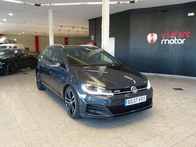 Gris Usado 2018 VW Golf VII GTD Familiar | 21.900 € (Precio justo)