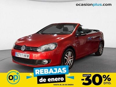 Rojo Usado 2012 VW Golf Cabriolet Descapotable | 7490 € (Buen precio)