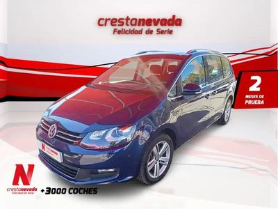 Usado VW Sharan Advance 150 CV (110 kW) 2020 Azul Monovolumen