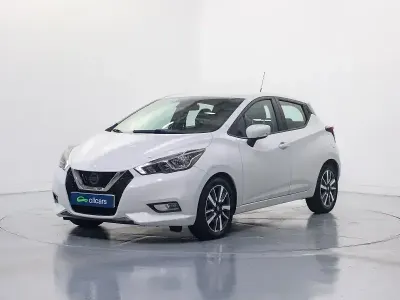 Usado Nissan Micra N-Connecta 90 CV (66 kW) 2017 Blanco Utilitario