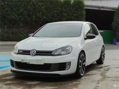 Usado VW Golf VI GTD 170 CV (125 kW) 2011 Blanco Utilitario