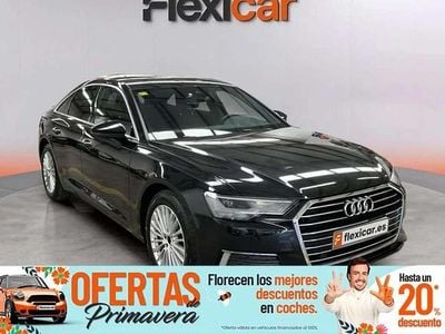 Usado Audi A6 204 CV (150 kW) 2019 Negro Berlina