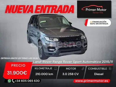 Usado Land Rover Range Rover HSE 258 CV (189 kW) 2015 Gris / plata SUV
