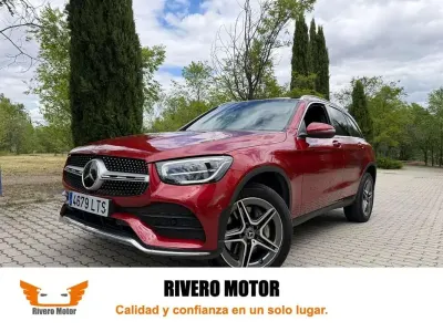 Usado Mercedes GLC350 320 CV (235 kW) 2021 Rojo SUV
