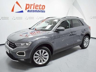 Gris Usado 2021 VW T-Roc Advance SUV | 20.500 € (Precio justo)