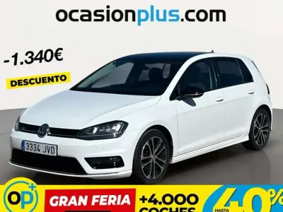 Usado VW Golf VII Sportline 110 CV (80 kW) 2016 Blanco Utilitario