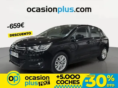 Usado Citroën C4 Live 99 CV (72 kW) 2016 Negro Berlina
