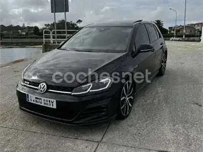 Usado VW Golf VII GTD 184 CV (135 kW) 2018 Negro Berlina