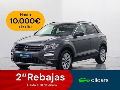 Gris / plata Usado 2021 VW T-Roc Advance SUV | 21.990 € (Buen precio)