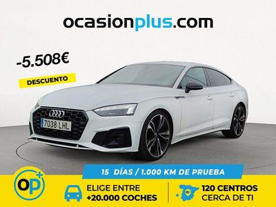 Usado Audi A5 S-Line 163 CV (119 kW) 2020 Blanco Coupe