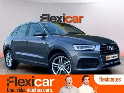 Usado Audi Q3 Premium 150 CV (110 kW) 2018 Gris SUV