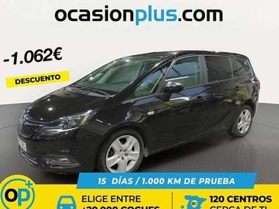 Usado Opel Zafira Expression 120 CV (88 kW) 2017 Negro Monovolumen
