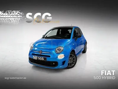 Usado Fiat 500 Connect 70 CV (51 kW) 2021 Azul Berlina