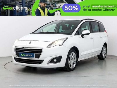 Usado Peugeot 5008 Style 131 CV (96 kW) 2016 Blanco Monovolumen