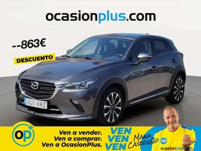 Usado Mazda CX-3 121 CV (88 kW) 2018 Gris SUV
