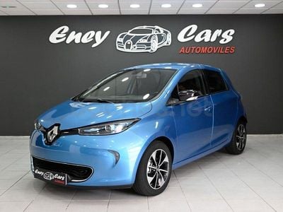 Usado Renault Zoe Intens 64 kW (88 CV) 2018 Azul Utilitario