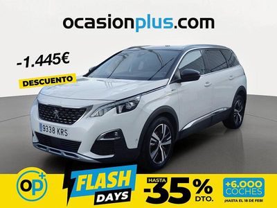 Usado Peugeot 5008 GT-line 130 CV (95 kW) 2018 Blanco Recogida