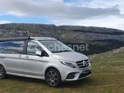 Usado Mercedes V250 Avantgarde 204 CV (150 kW) 2018 Gris / plata Monovolumen