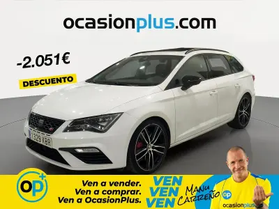 Usado Seat Leon CUPRA 300 CV (220 kW) 2017 Blanco Familiar