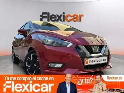 Usado Nissan Micra Acenta 92 CV (67 kW) 2021 Rojo Utilitario