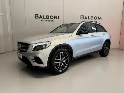 Usado Mercedes GLC220 170 CV (125 kW) 2018 Gris / plata SUV