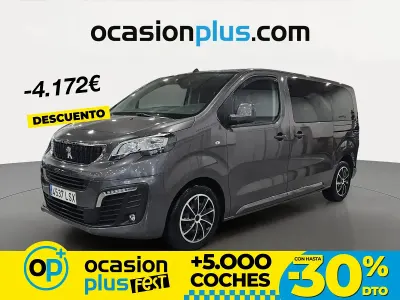 Begagnad Peugeot Traveller Business-Line 120 HK (88 kW) 2021 Grå Minibuss