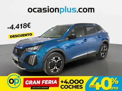 Usado Peugeot 2008 Allure 100 CV (73 kW) 2025 Azul SUV