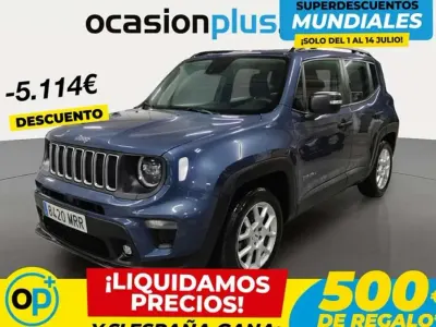 Usado Jeep Renegade Limited 129 CV (94 kW) 2024 Azul SUV