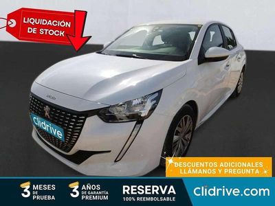 Usado Peugeot 208 Active 100 CV (73 kW) 2021 Amarillo Utilitario