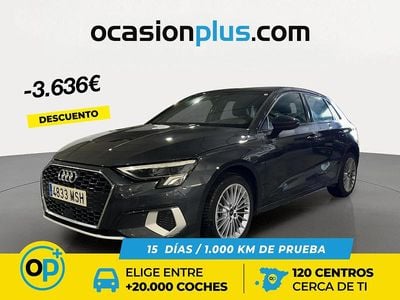 Gris / plata Usado 2024 Audi A3 Advanced Plus Berlina | 29.490 € (Precio justo)