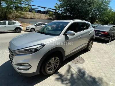 Usado Hyundai Tucson 131 CV (96 kW) 2016 Gris / plata SUV